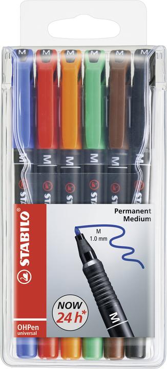 Grün, Rot, Blau, Schwarz, Orange, Braun
