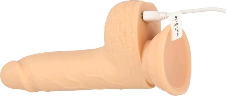 Image du produit Naked Addiction Thrusting Dong avec télécommande 16,5 cm Vanille