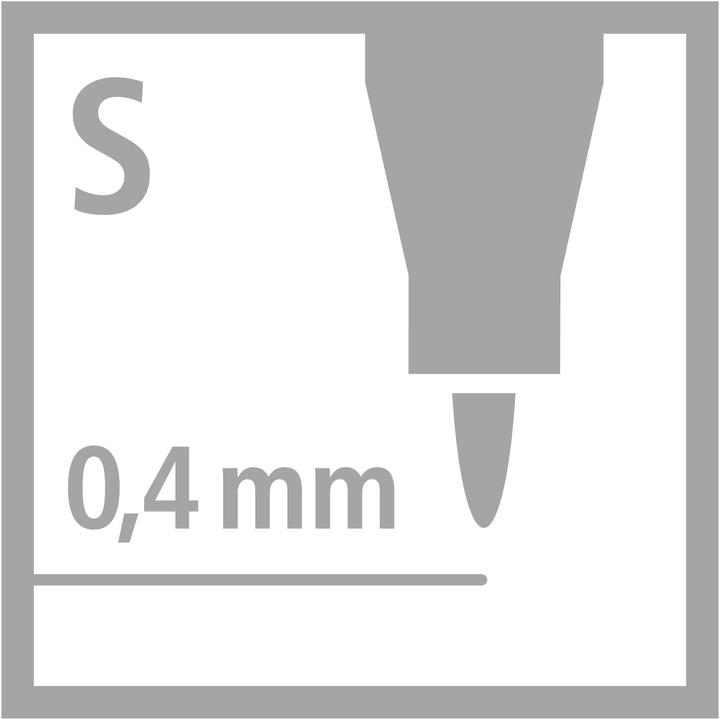Immagine prodotto STABILO Penna universale OHPen permanente (Nero, 0.40 mm, 1 x)