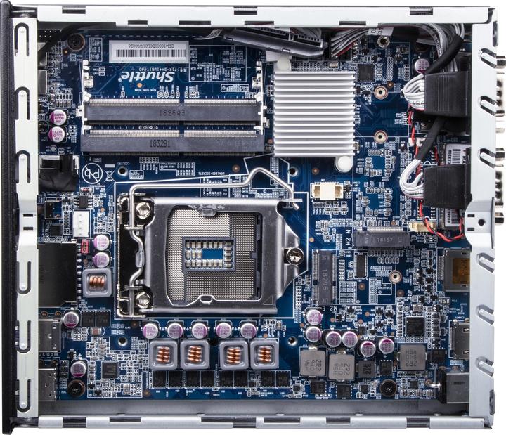 Produktbild Shuttle Barebone XPC slim DH410