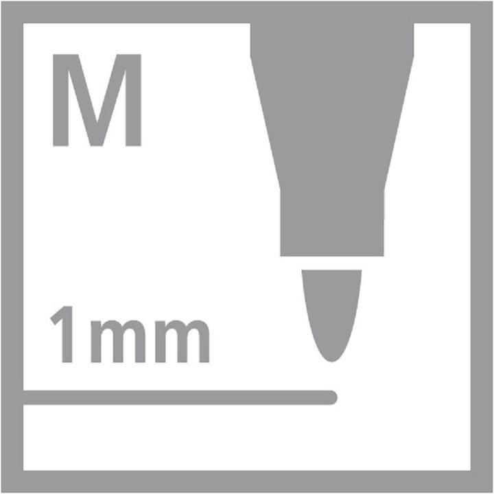Produktbild STABILO OHPen universal Folienstift wasserlöslich (Grün, Blau, Rot, Schwarz, 1 mm, 4 x)