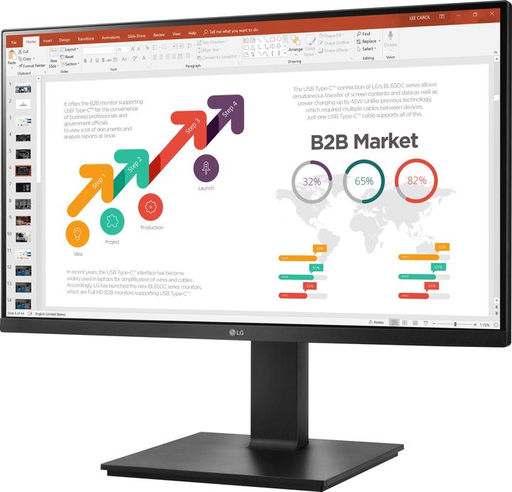 Actual product image LG 24BP45SP-B (1920 x 1080 pixels, 23.80")
