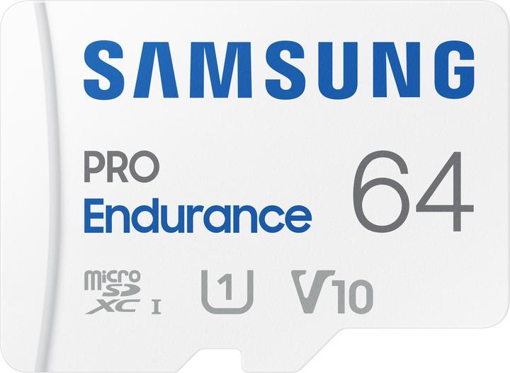 Produktbild Samsung PRO Endurance (64 GB, microSDXC, U1, UHS-I)