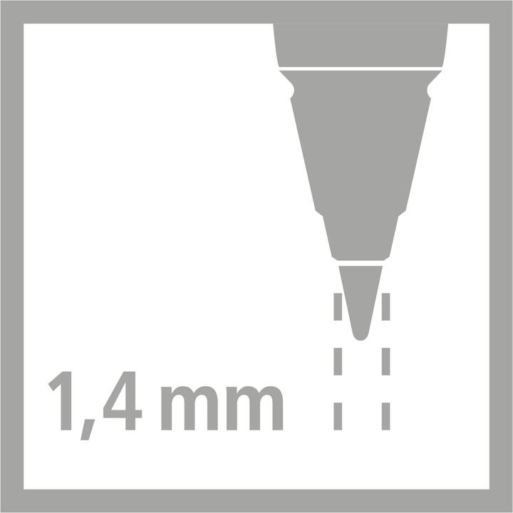 Produktbild STABILO EASYergo 1.4 Nachfüllminen HB (1.40 mm, HB, 6 x)