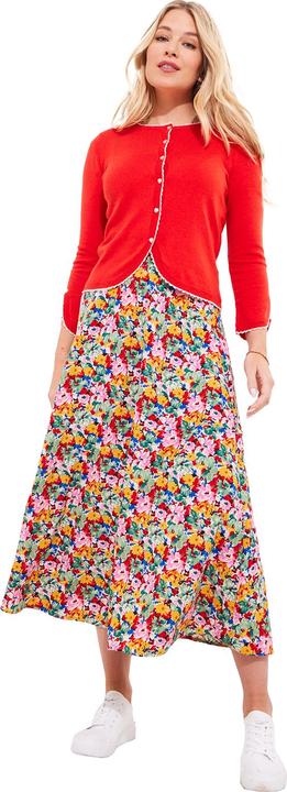 Actual product image Joe Browns Lightweight Spring Floral Maxi Skirt (42)