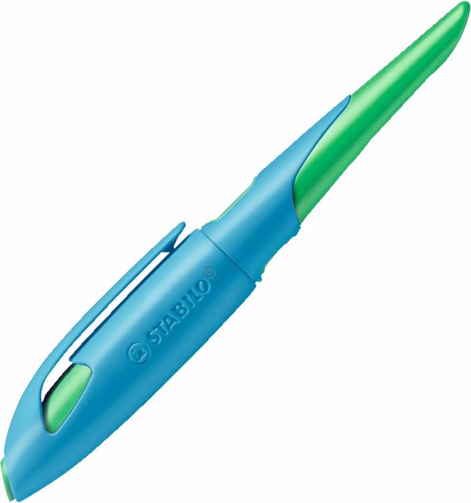 Image du produit STABILO Stylo scolaire ergonomique EASYbirdy pour droitiers Plume standard (Vert, Bleu, 1 x)