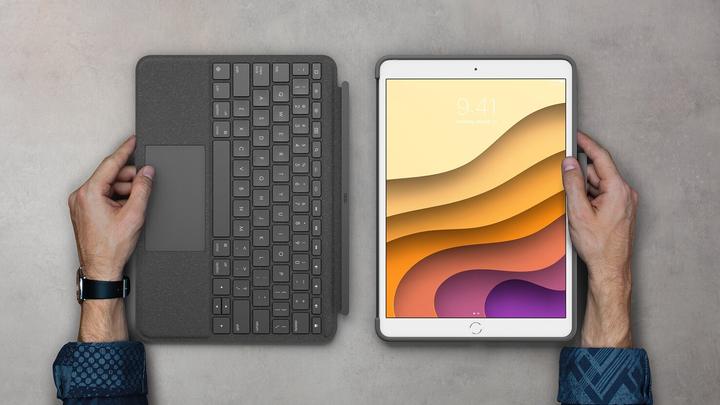 Produktbild Logitech Combo Touch (Eng. Int., iPad 2019 (7. Gen), iPad 2020 (8. Gen), iPad 2021 (9. Gen))