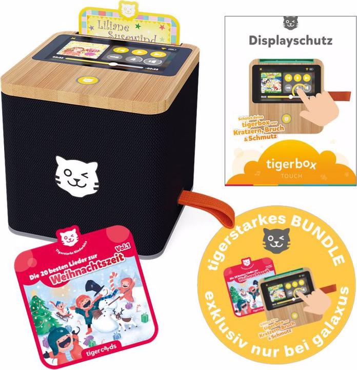Tigermedia Tigerbox Touch Bundle avec protection d'écran et période de Noël (Allemand)