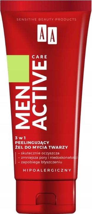 Actual product image Oceanic Aa Men Active Care 3In1 Peeling Face Wash Gel 150ml (Exfoliation, 150 ml)
