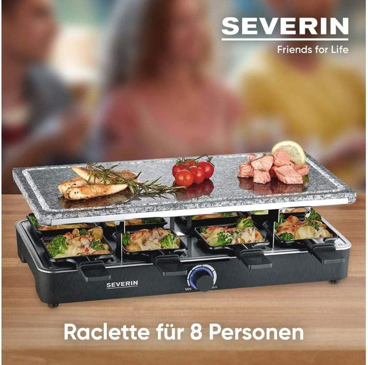 Actual product image Severin RG2372 with natural grill stone