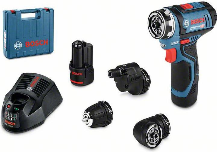 Immagine prodotto Bosch Professional Trapano a batteria GSR 12V-15 FC(2x 2,0 Ah GAL 12V-40 GFA 12-B GFA 12-W GFA 12-E CC) (Batteria ricaricabile)