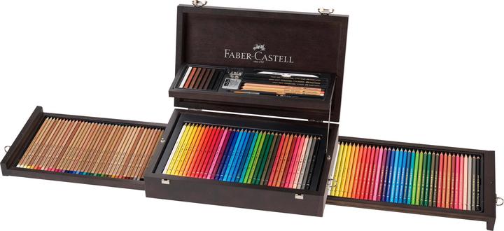 Actual product image Faber-Castell Wooden case Art&Graphic Collection (Multicolored, 125 x)