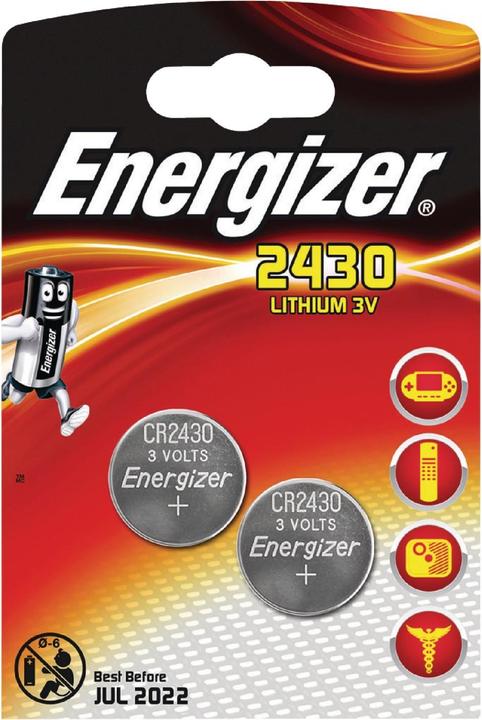 Produktbild Energizer CR2430 Lithium (2 Stk., CR2430, 320 mAh)