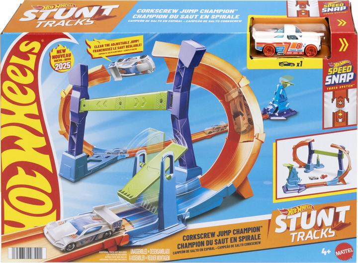 Hot Wheels Corkscrew Jump Champion