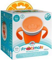 Produktbild Magni Frootimals Trinkbecher OrangieFly orange Silikon