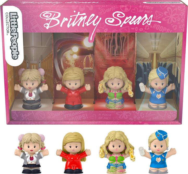 Actual product image Fisher-Price Little People Collector Britney Spears