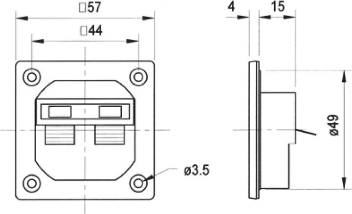Produktbild Visaton 5192 Fernbedienung schwarz