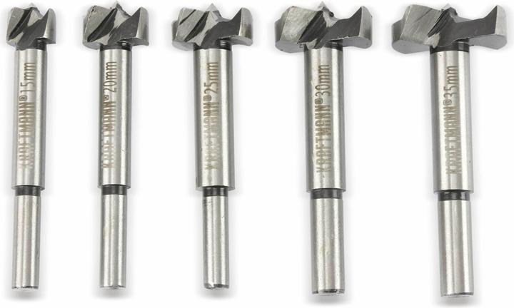 Produktbild BGS Forstnerbohrer-Satz (25 mm, 20 mm, 30 mm, 15 mm, 35 mm)