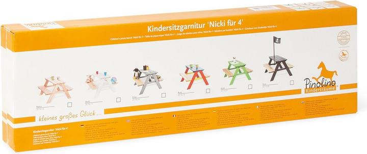 Produktbild Pinolino Kindersitzgarnitur Nicki für 4