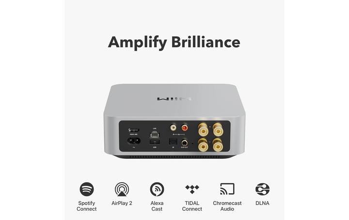 Actual product image WiiM Amp (network receiver)