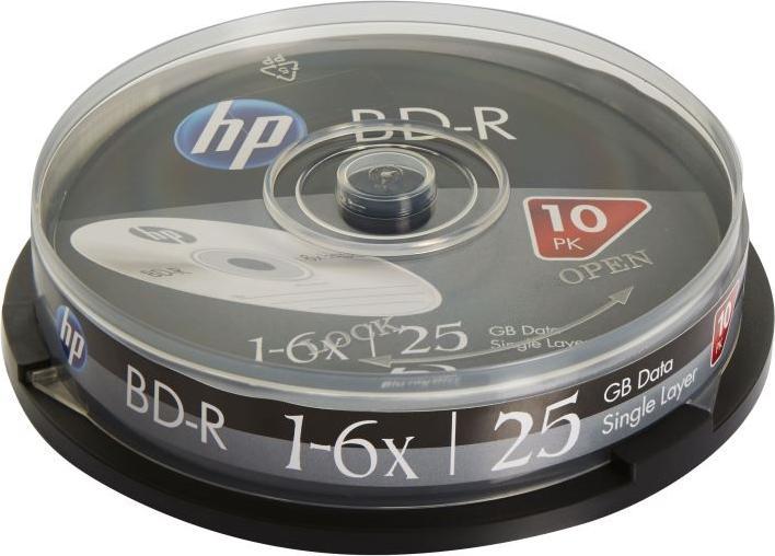 HP BD-R 6X 10pk cake 25GB (69321) (10 x)