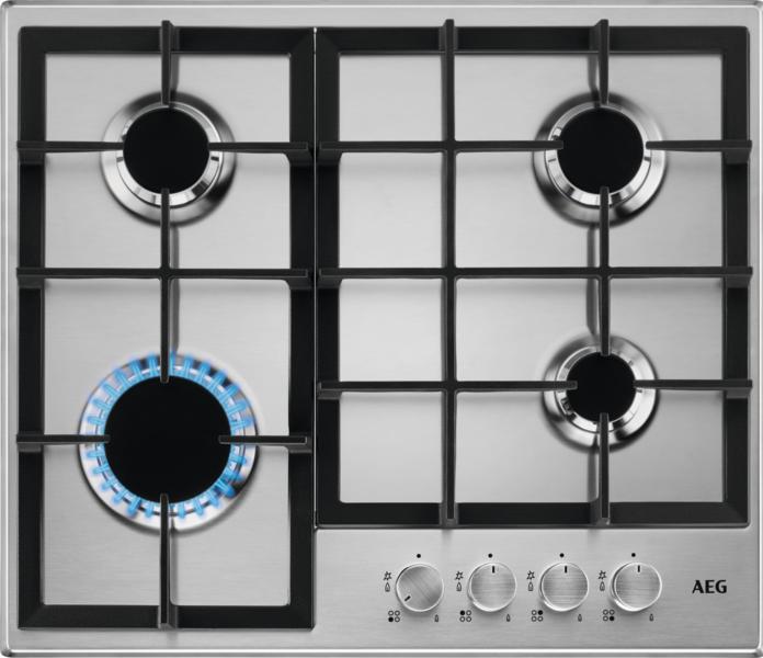 Actual product image AEG HGB64200SM - Slim Line - Inbouw gaskookplaat