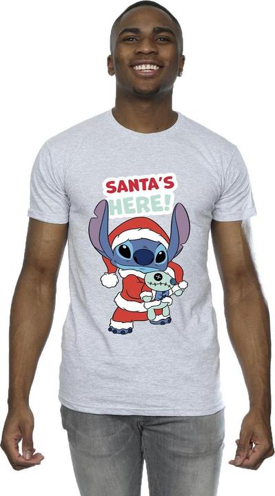 Produktbild Disney Lilo & Stitch Santa's Here TShirt (S)