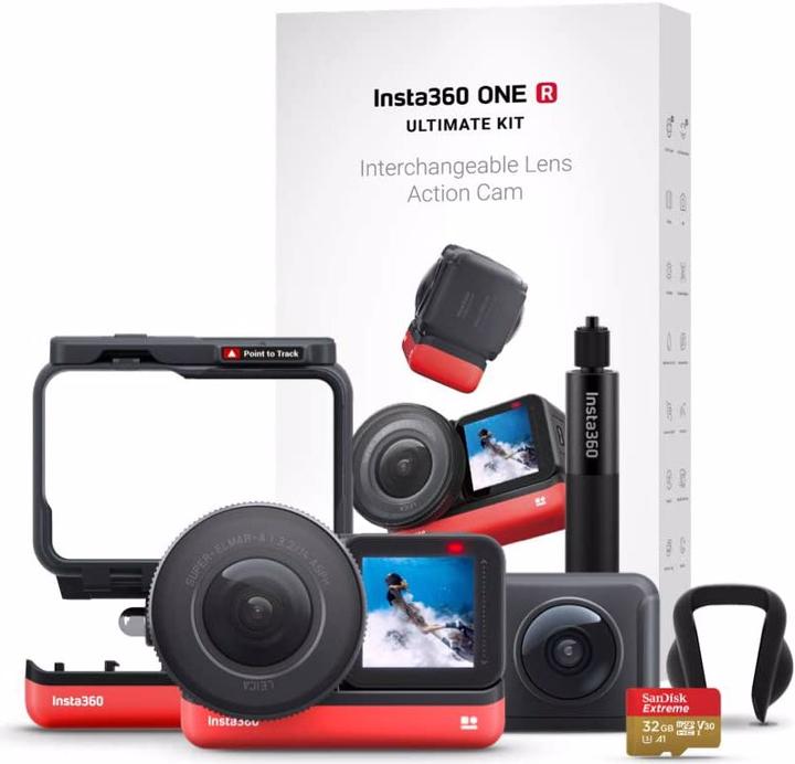 Produktbild Insta360 One R Ultimate Kit (60p, 4K, GPS)