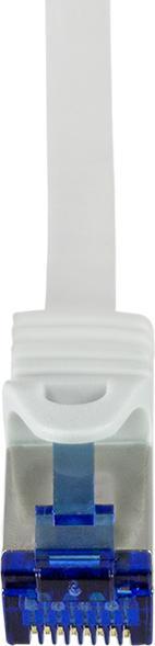Image du produit LogiLink Câble de raccordement Ultraflex, Cat.6A, S/FTP, 2.0 m, gris avecCat.7 raw cable, extra flexible & (S/FTP, CAT6a, 2 m)