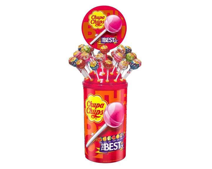 Chupa Chups Lollipop Lutscherdose (100 Stk., 1200 g)