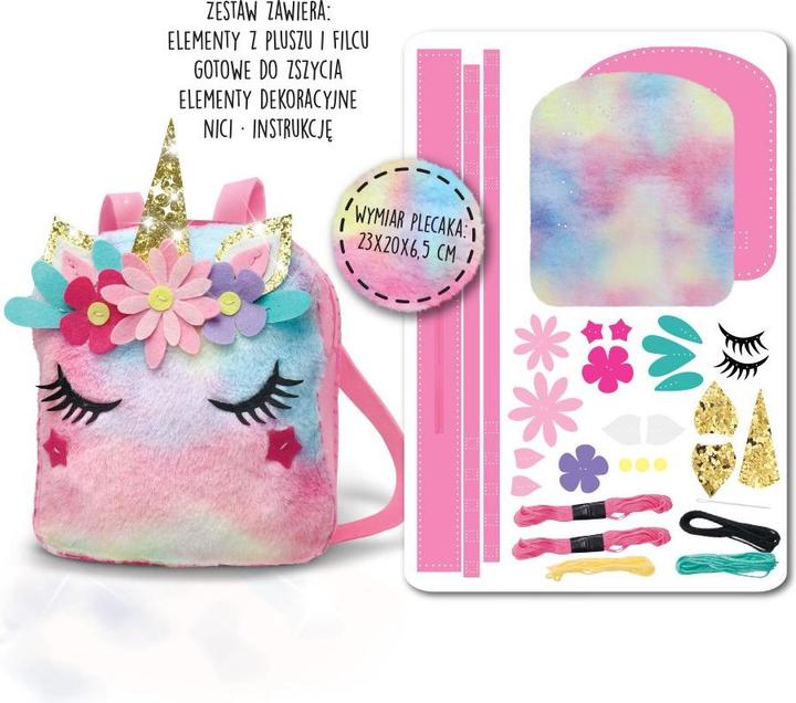 Immagine prodotto Stnux Kit per cucire lo zaino unicorno