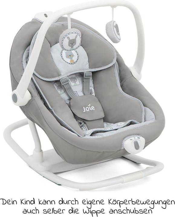 Image du produit Joie 2in1 Balançoire bébé Sansa de la naissance à 13 kg amovible Transats & balançoires bébé