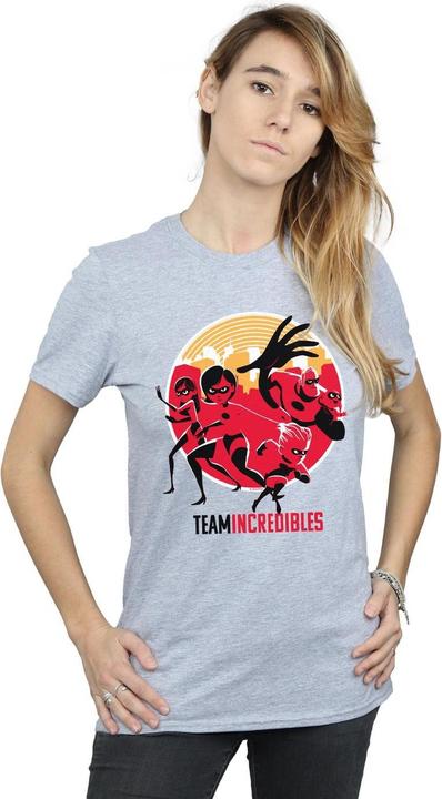 Image du produit Disney - T-shirt INCREDIBLES TEAM INCREDIBLES - Femme (4XL)