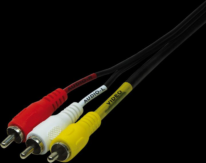 Produktbild LogiLink Scart — Composite Video (2 m, Cinch)