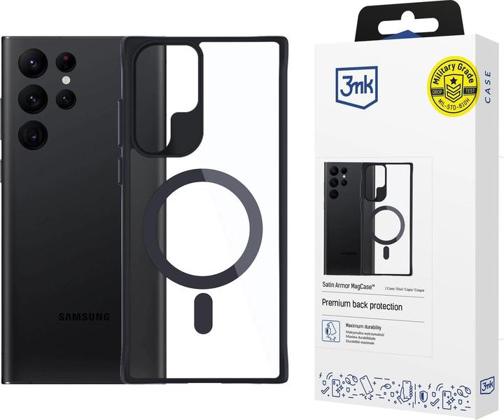 Image du produit 3MK Satin Armor MagCase Sam S22 Ultra 5G (Samsung Galaxy S22 Ultra (5G))