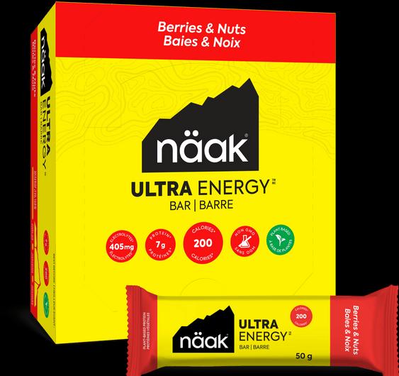 Image du produit Näak Barres Ultra Energy™ (Fruits rouges, Légumineuses, Fruité, 12 pcs, 50 g)