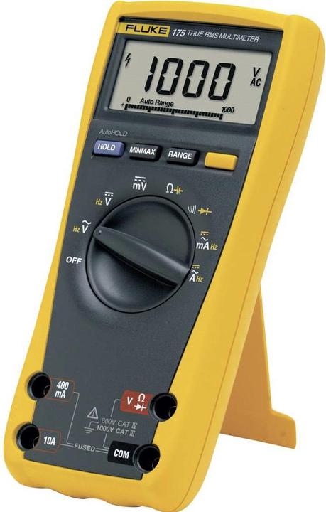 Fluke Multimètre portable numérique 175 Ka (CAT III 1000V, CAT IV 600V)