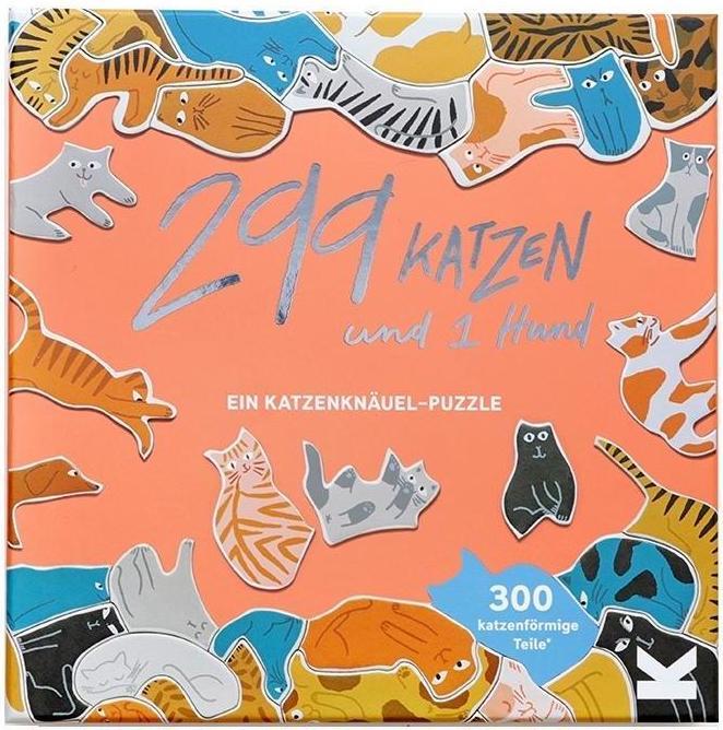 Image du produit 299 chats (et 1 chien) (300 pièces)