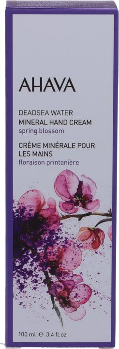 Image du produit Ahava Mineral Hand Cream "spring bloosom" - Crème légère pour les mains au parfum frais et printanier (100 ml)