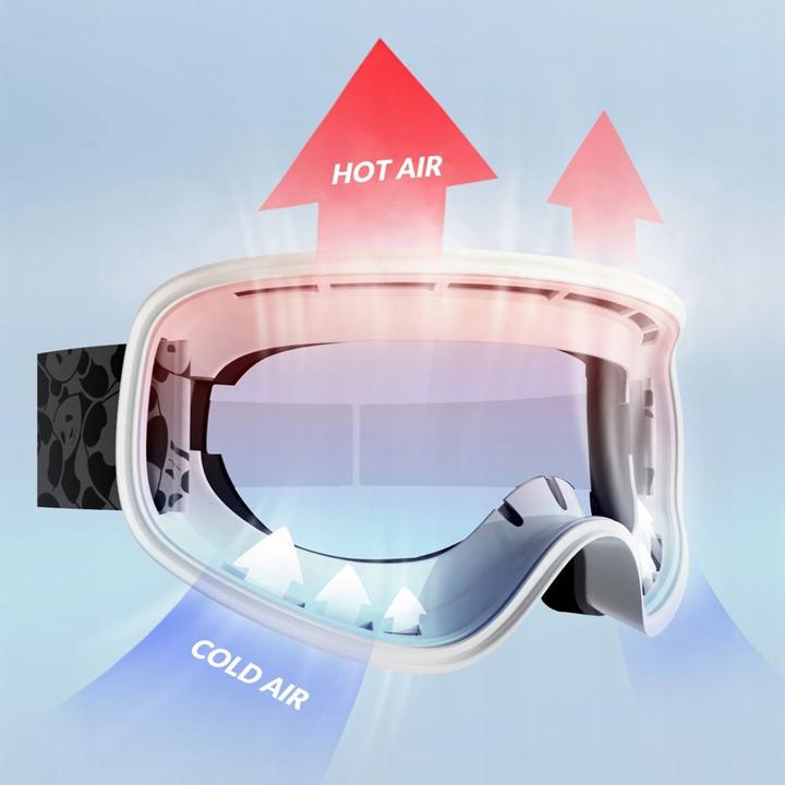 Produktbild Qunature The others Panda Ski Goggles for Kids - Black/White