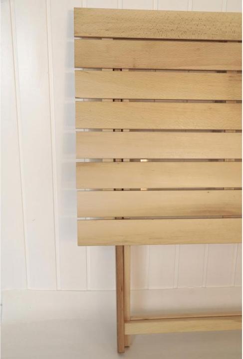 Immagine prodotto Europe & Nature Tavolo pieghevole in legno di faggio massiccio (60 cm)