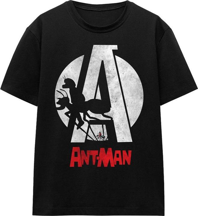 Actual product image Ant-Man and the Wasp: Quantumania Unisex Adult Spotlight Ant T-Shirt (S)