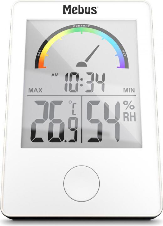 Mebus 11130 Thermo-Hygrometer white