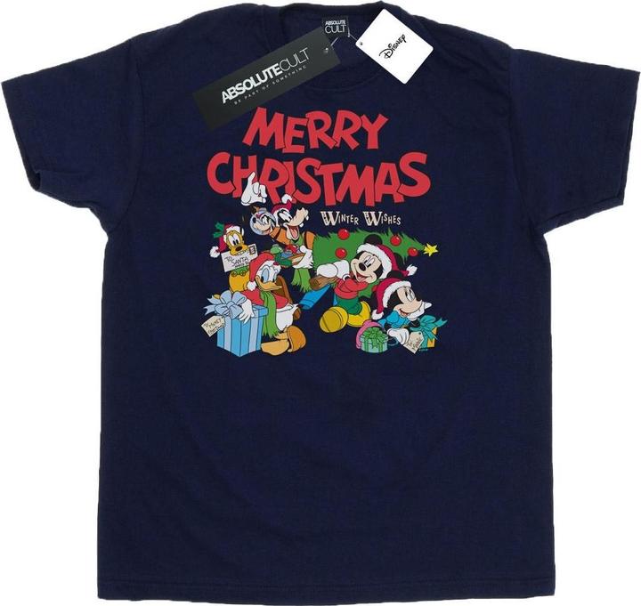 Disney Mickey And Friends Winter Wishes TShirt (3XL)