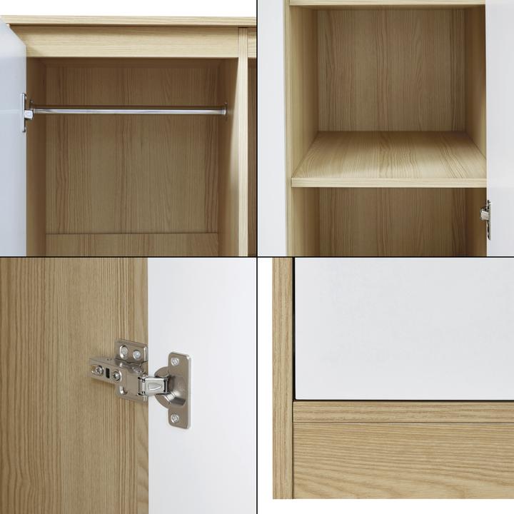 Actual product image En.Casa Bastheim (80 x 52 x 176 cm)