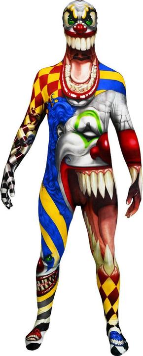 Morphsuits Der Clown - Horror Ganzkörperkostüm für Halloween (M)