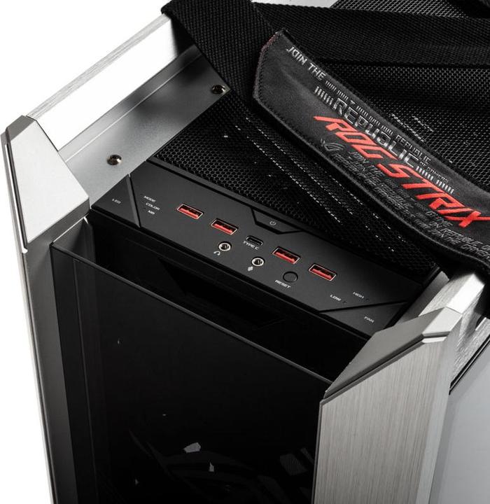 Actual product image ASUS ROG Strix Helios GX601 (ATX, mATX, Mini-ITX, E-ATX)