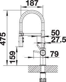Actual product image Blanco Catris-S Flexo