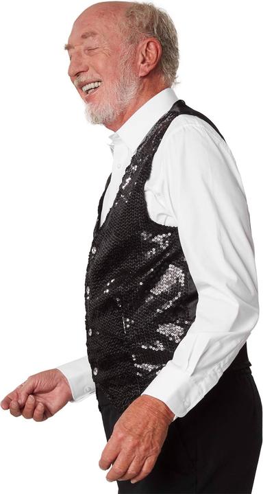 Produktbild tectake Pailletten-Weste Herren (XXL)