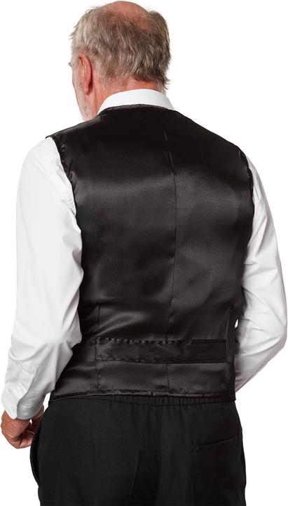 Actual product image tectake Men’s Sequin Waistcoat (XXL)